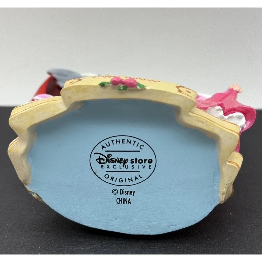 Vintage 2004 Sleeping Beauty Aurora w/ Owl and Bunnies Disney Christmas Ornament